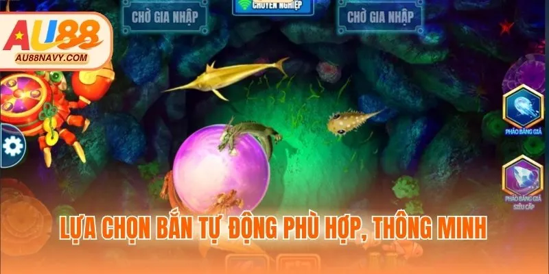 Lựa chọn bắn tự động phù hợp, thông minh