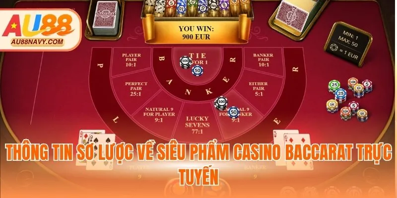 Thông tin sơ lược về siêu phẩm casino Baccarat trực tuyến