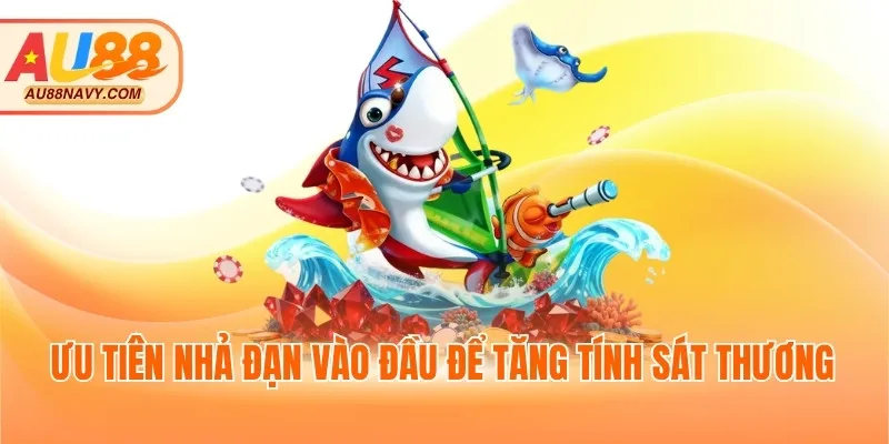 Ưu tiên nhả đạn vào đầu để tăng tính sát thương